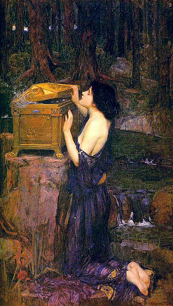 John William Waterhouse Pandora